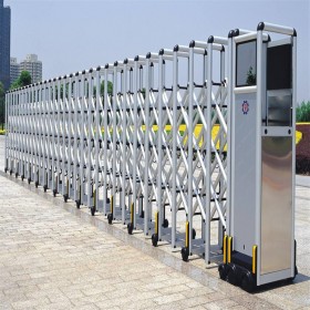 仿木伸縮門電動(dòng)門 訂制木頭電動(dòng)伸縮門 戶外實(shí)木電動(dòng)門伸縮門