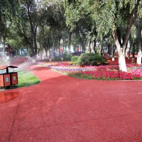 遼寧沈陽(yáng)市彩色混凝土透水地坪 透水地坪材料材料上門(mén)施工 透水混凝土的做法 彩色透水混凝土需要材料 免費(fèi)輔導(dǎo)