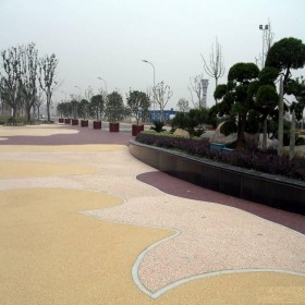 生態(tài)透水地坪 人行道彩色透水混凝土 環(huán)保透水混凝土 彩色透水混凝土罩面劑 廠(chǎng)家
