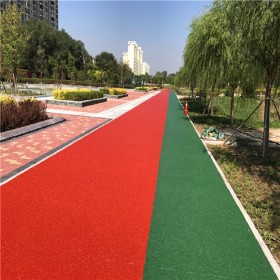 彩色透水混凝土 透水砼膠結(jié)劑 透水混凝土外加劑 廠家技術(shù)指導