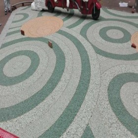 海綿城市透水砼 無(wú)砂透水混凝土 人行道彩色透水混凝土路 品牌推薦