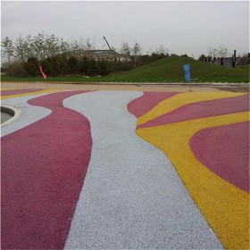 西安市 商業(yè)街彩色混凝土 廣場透水混凝土 生態(tài)透水地坪 廠家批發(fā)報(bào)價(jià)