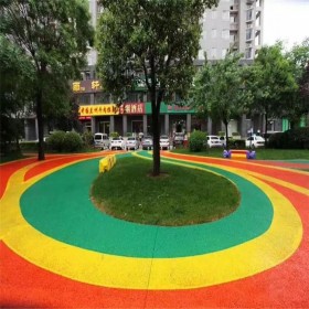 昭通市 生態(tài)透水混凝土 彩色透水混凝土路  人行道透水混凝土 現(xiàn)貨供應