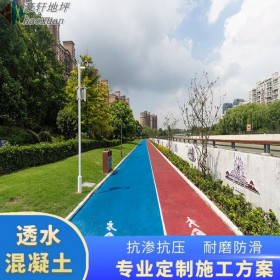青羊區(qū) 透水彩色混凝土 無機透水混凝土 透水砼密封劑 生產廠家