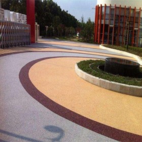 透水彩色砼路面 透水混泥土骨料 路面透水混凝土 周邊服務(wù)