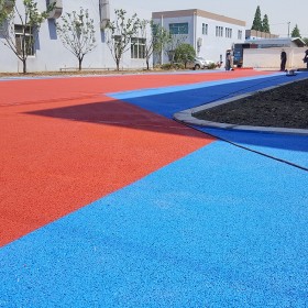咸陽(yáng)市 透水廣場(chǎng)路面 彩色混凝土公園 透水砼 廠家直銷 量大免費(fèi)送貨到工地