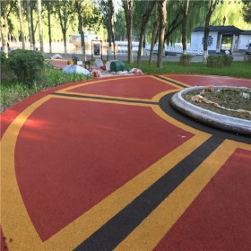 晉寧縣 透水路面鋪裝 生態(tài)透水彩色混凝土 彩色透水砼工程 詢價(jià)