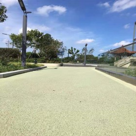 廣安市 彩色透水路面 透水混凝土配料 透水砼罩面漆 免費(fèi)寄送小樣資料