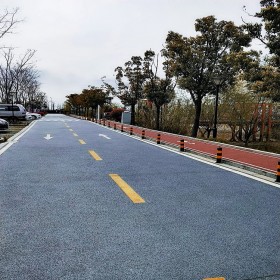 鳳慶縣 露骨透水路面 無(wú)砂透水砼 透水地坪原料 源頭廠家提供