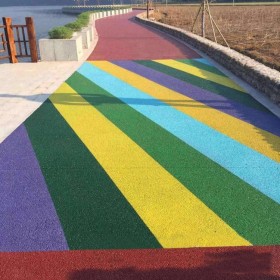 洱源縣 路面透水地坪 生態(tài)透水路面 透水砼材料 免費技術指導