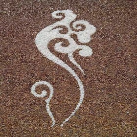 禮泉縣 操場(chǎng)透水混凝土 人行道彩色路面 透水砼顏料 制造廠