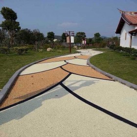新都區(qū) 彩色透水地面 室外透水混凝土 彩色透水材料 廠(chǎng)家直銷(xiāo)