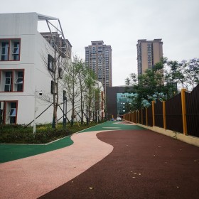 什邡市 彩色無砂混凝土 廣場彩色混凝土 透水道路材料 報(bào)價(jià)表